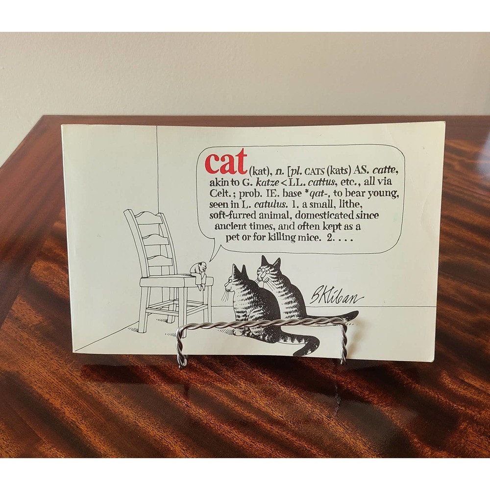 CAT  Vintage B. Kliban Comic Book